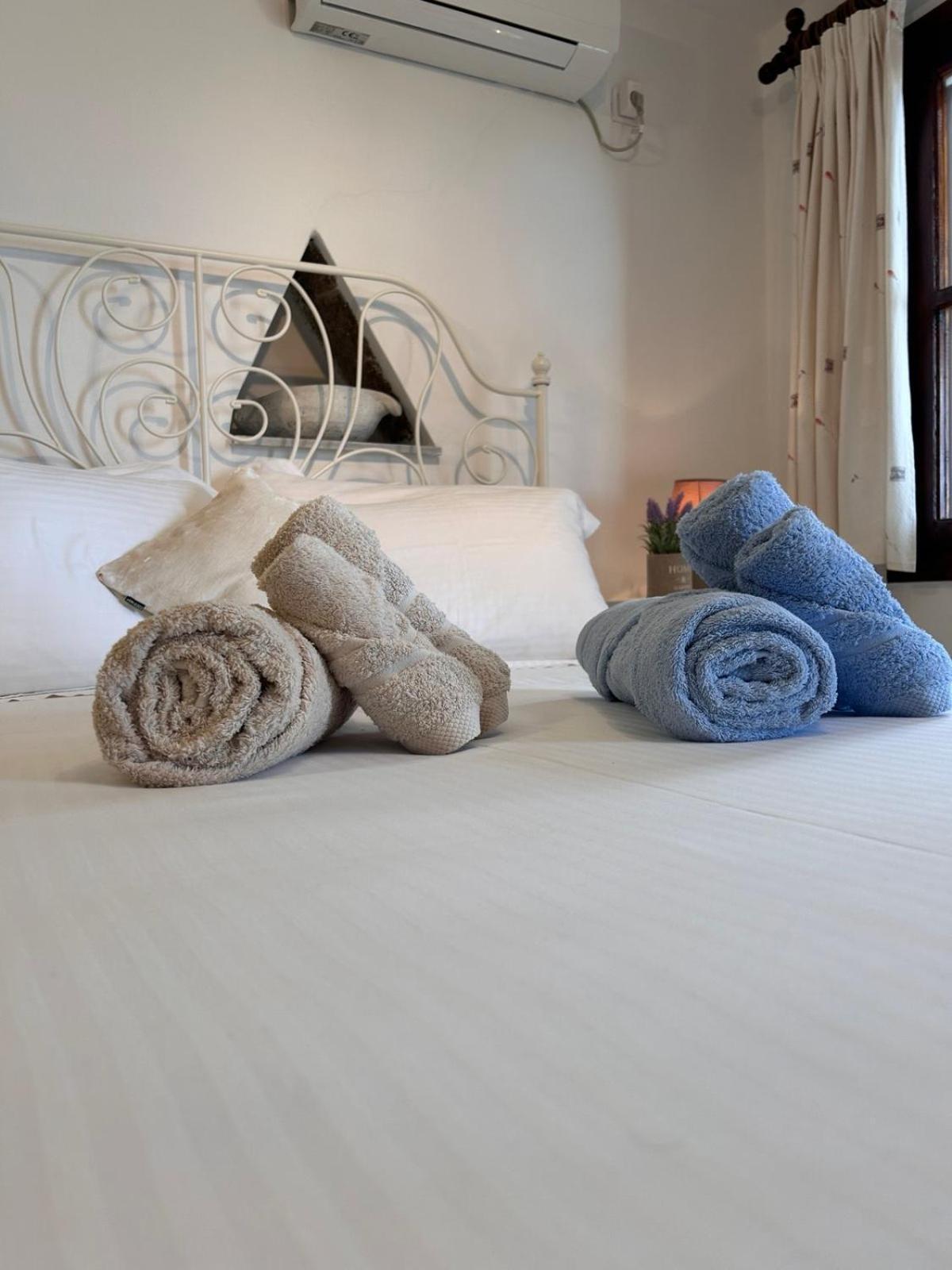 Grandpa Simos' Traditional Guest House Agios Romanos Bagian luar foto